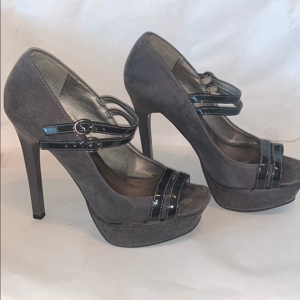 Qupid Mary Jane platform high heels